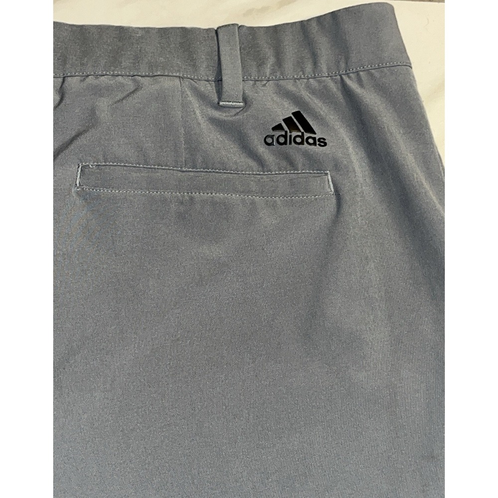 Adidas Ultimate365 Golf Pants Mens 40x32 Gray Straight Performance Lightweight - Picture 6 of 14